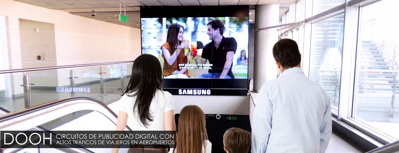 publicidad en aeropuertos medios ooh y publidiad digital